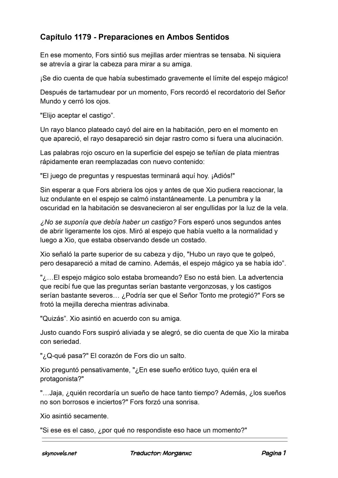 Lord Of The Mysteries (Novela) - Capítulo 1179 - Página 1 - LectorTMOo