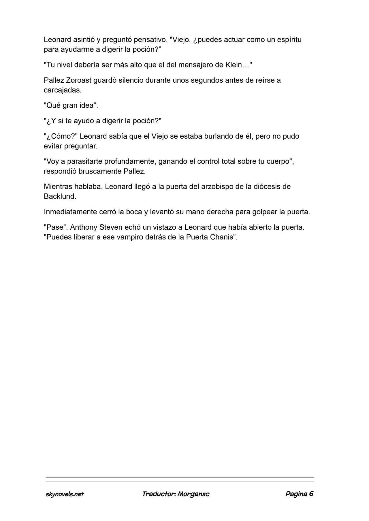 Lord Of The Mysteries (Novela) - Capítulo 1180 - Página 6 - LectorTMOo