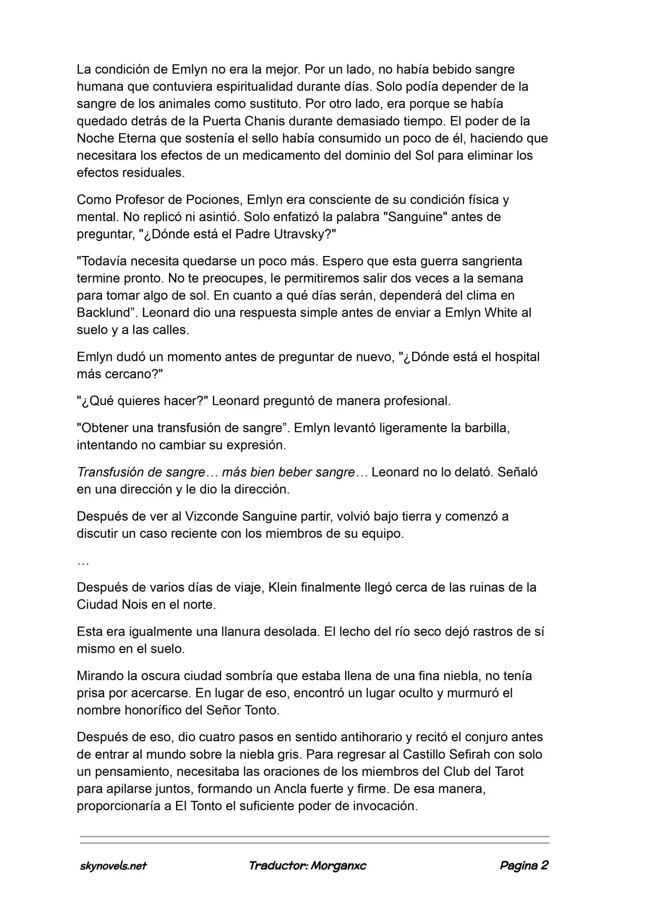 Lord Of The Mysteries (Novela) - Capítulo 1181 - Página 2 - LectorTMOo