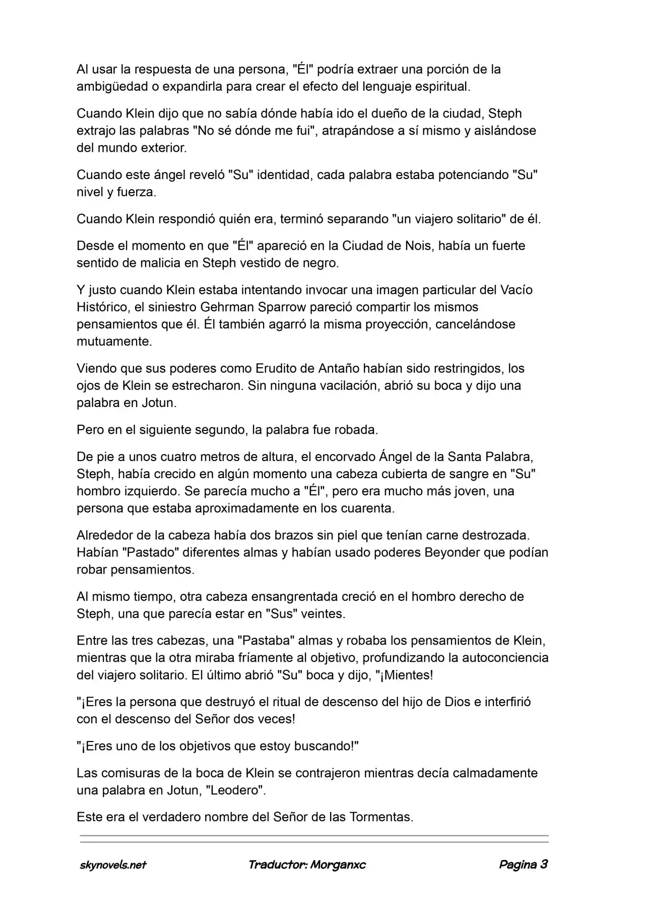 Lord Of The Mysteries (Novela) - Capítulo 1182 - Página 3 - LectorTMOo