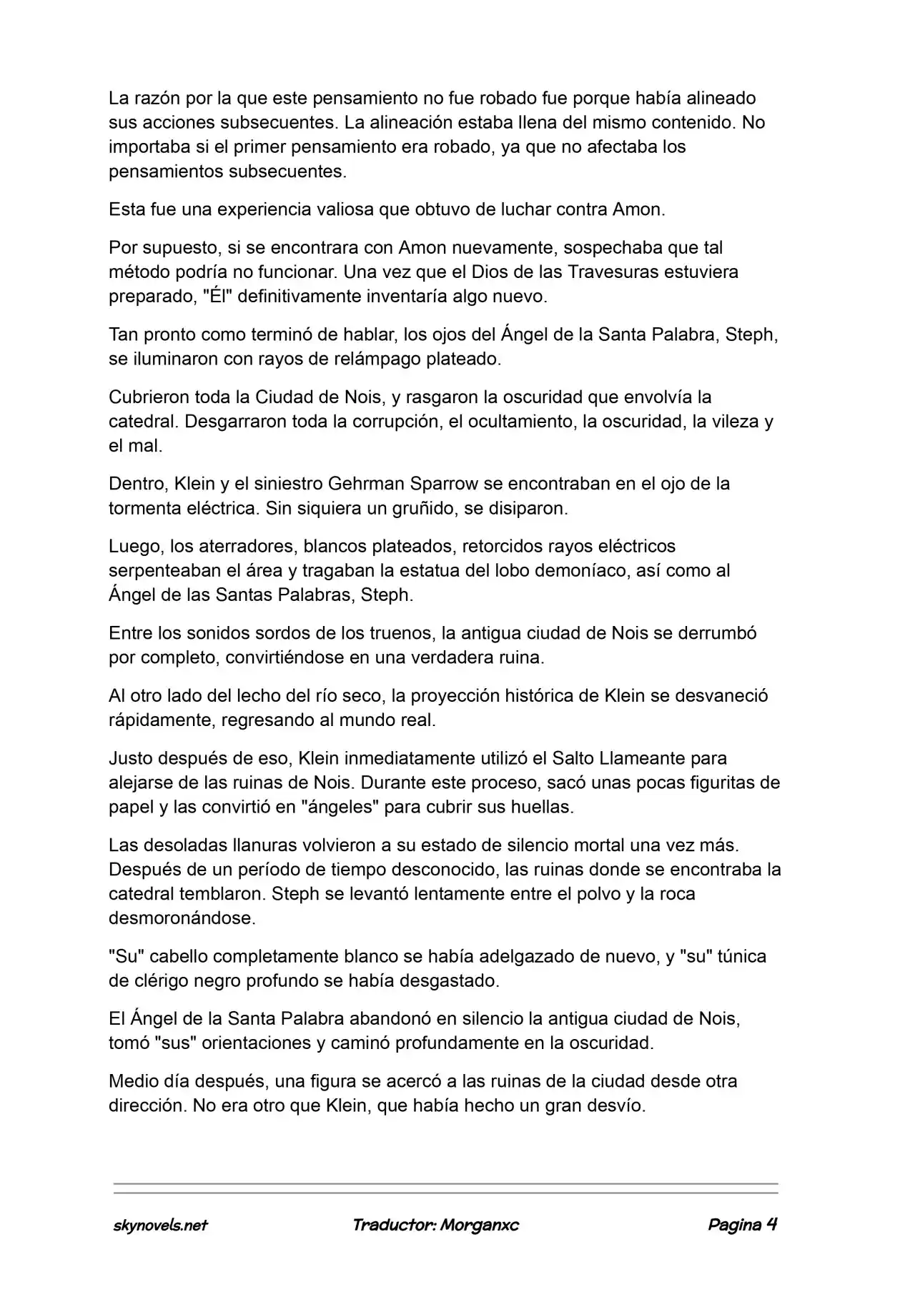 Lord Of The Mysteries (Novela) - Capítulo 1182 - Página 4 - LectorTMOo