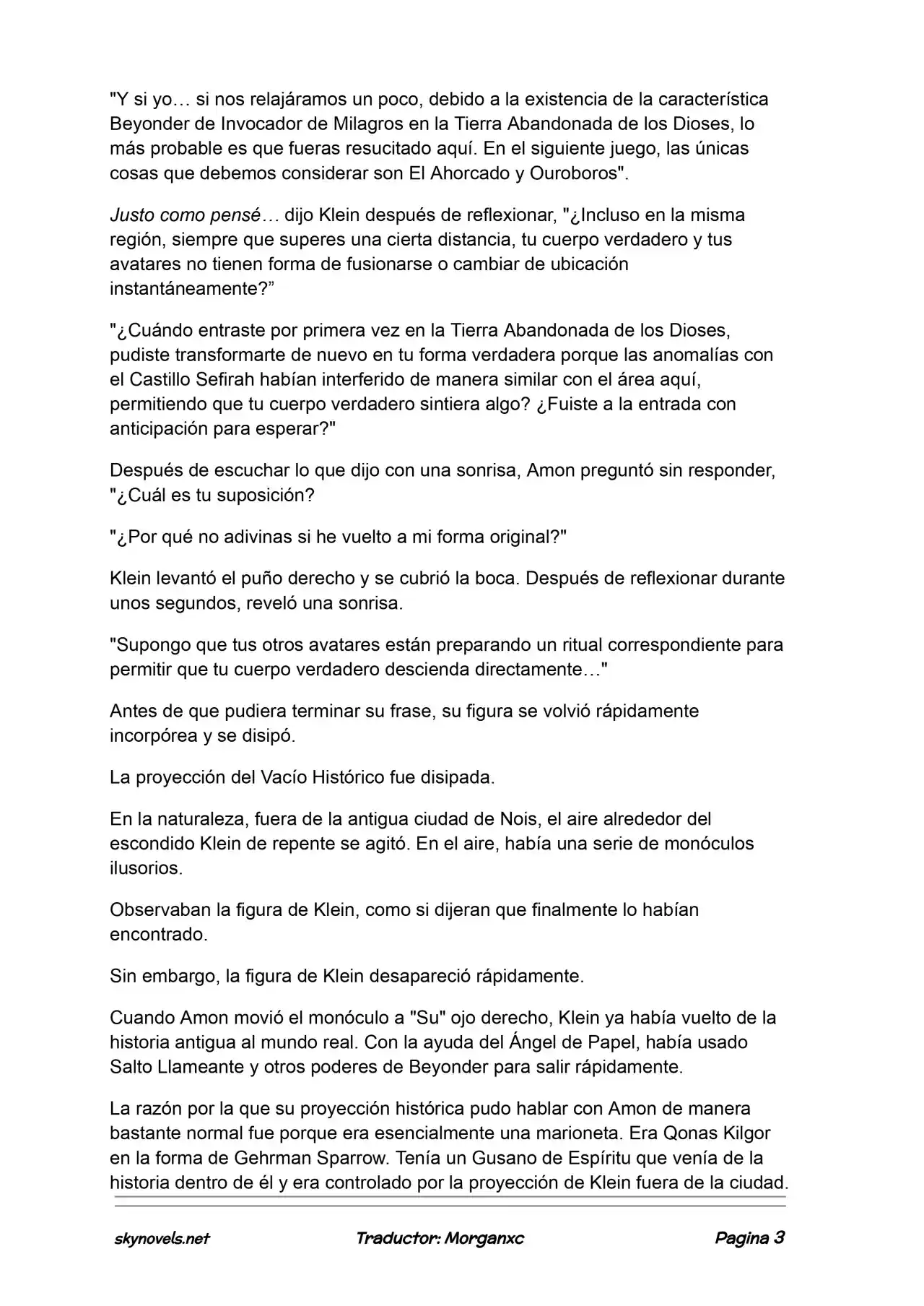 Lord Of The Mysteries (Novela) - Capítulo 1183 - Página 3 - LectorTMOo