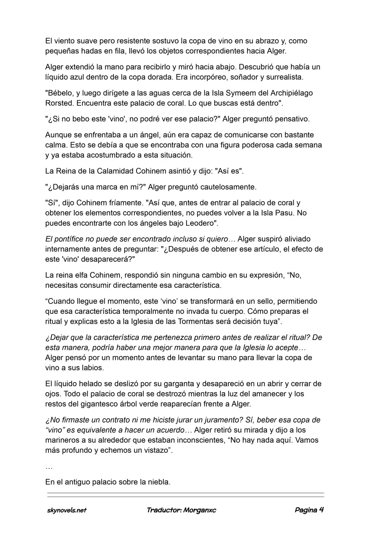 Lord Of The Mysteries (Novela) - Capítulo 1186 - Página 4 - LectorTMOo