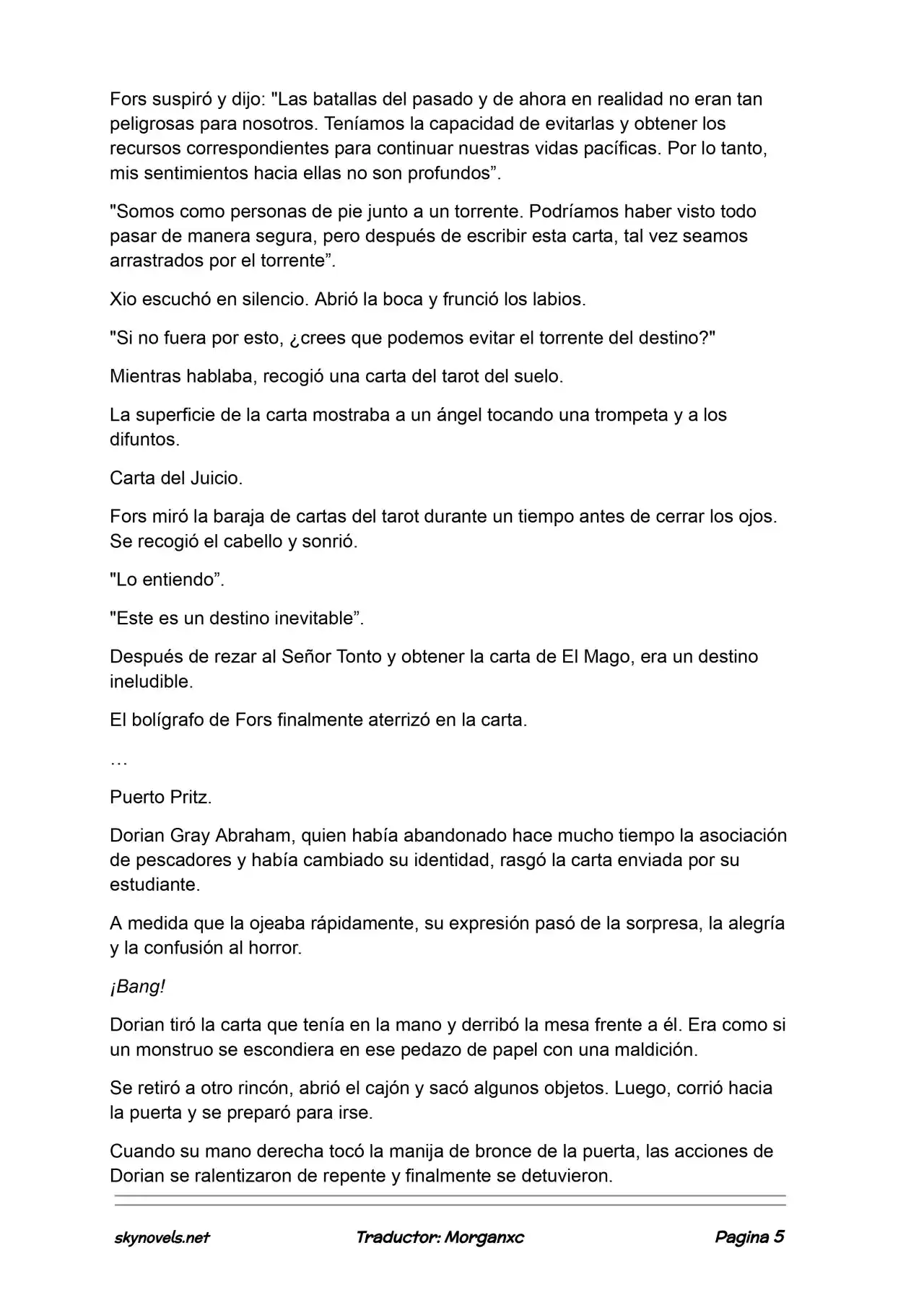 Lord Of The Mysteries (Novela) - Capítulo 1193 - Página 5 - LectorTMOo