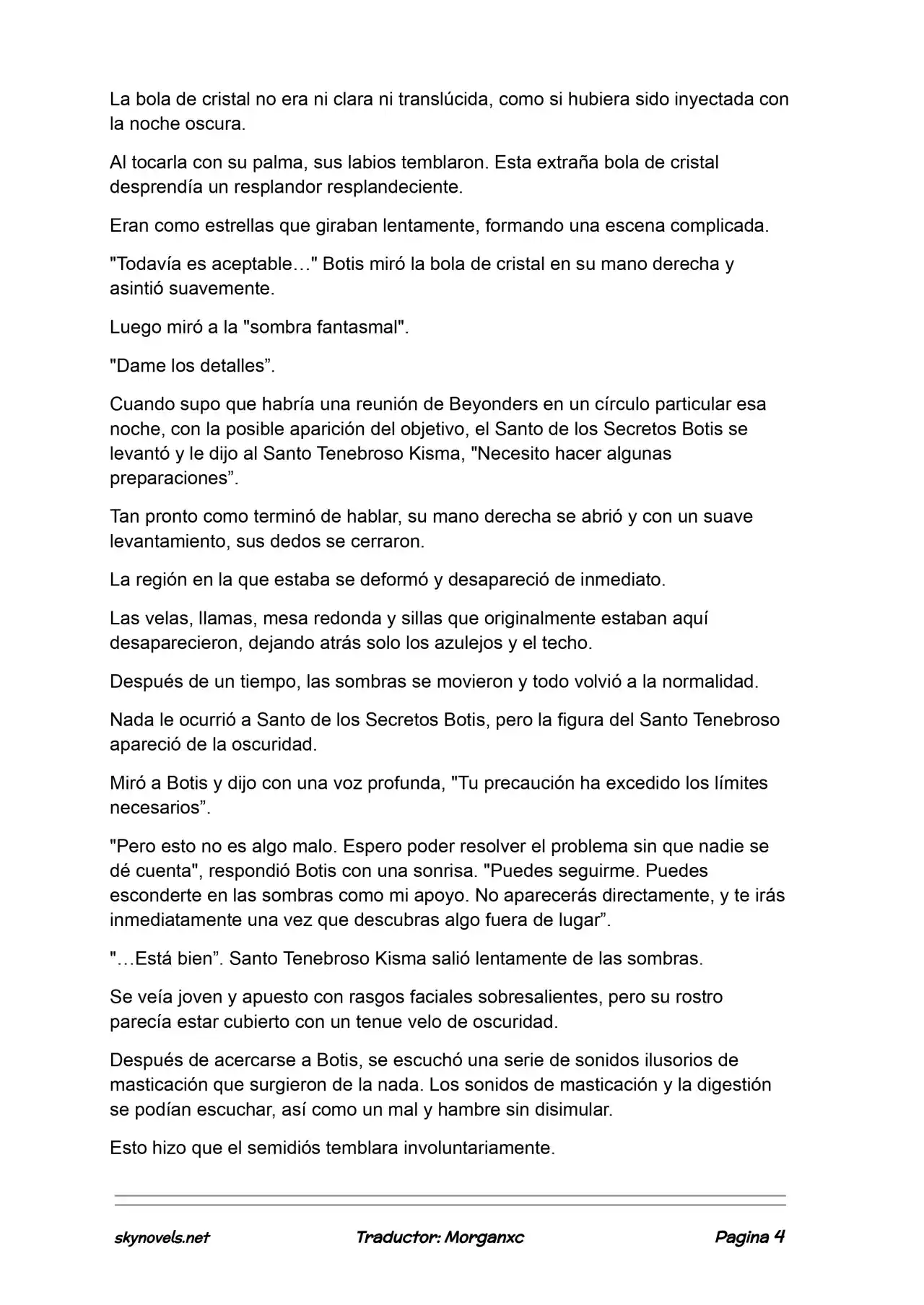 Lord Of The Mysteries (Novela) - Capítulo 1194 - Página 4 - LectorTMOo