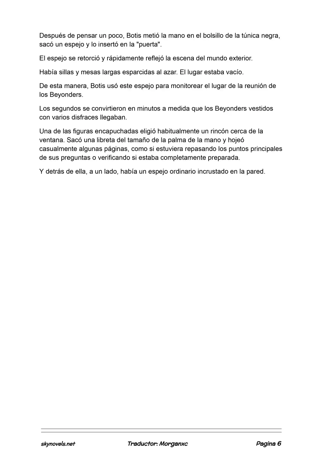 Lord Of The Mysteries (Novela) - Capítulo 1194 - Página 6 - LectorTMOo