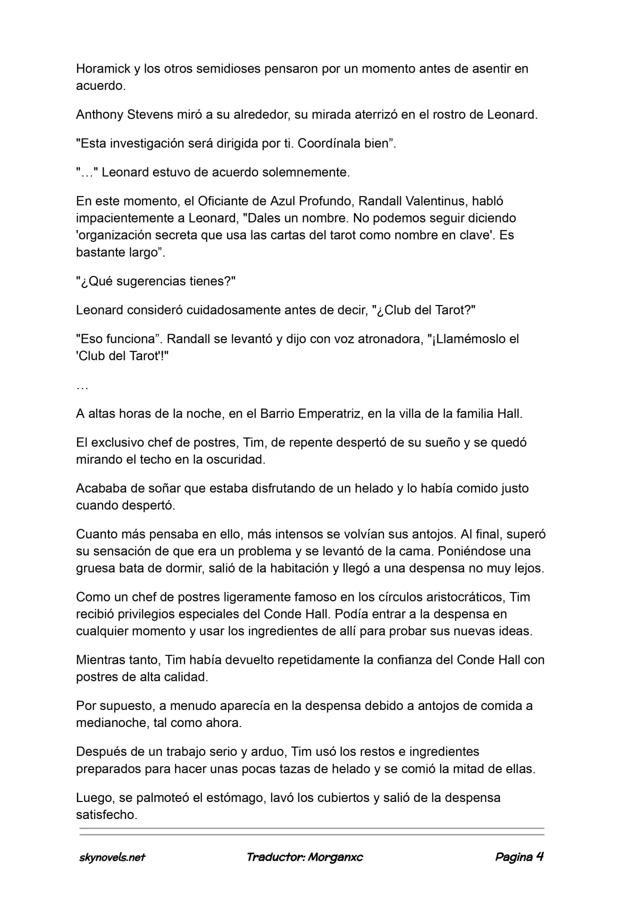 Lord Of The Mysteries (Novela) - Capítulo 1202 - Página 4 - LectorTMOo