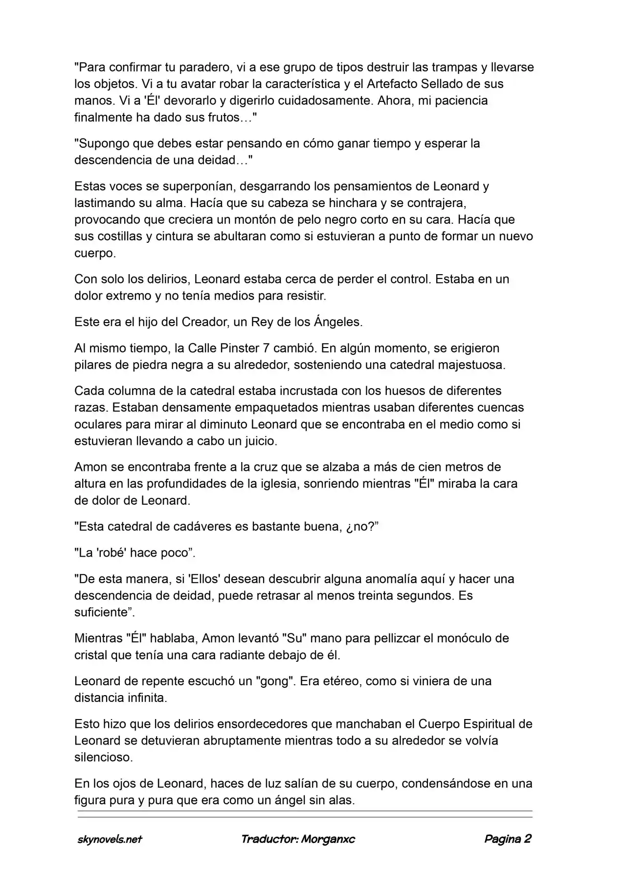 Lord Of The Mysteries (Novela) - Capítulo 1205 - Página 2 - LectorTMOo
