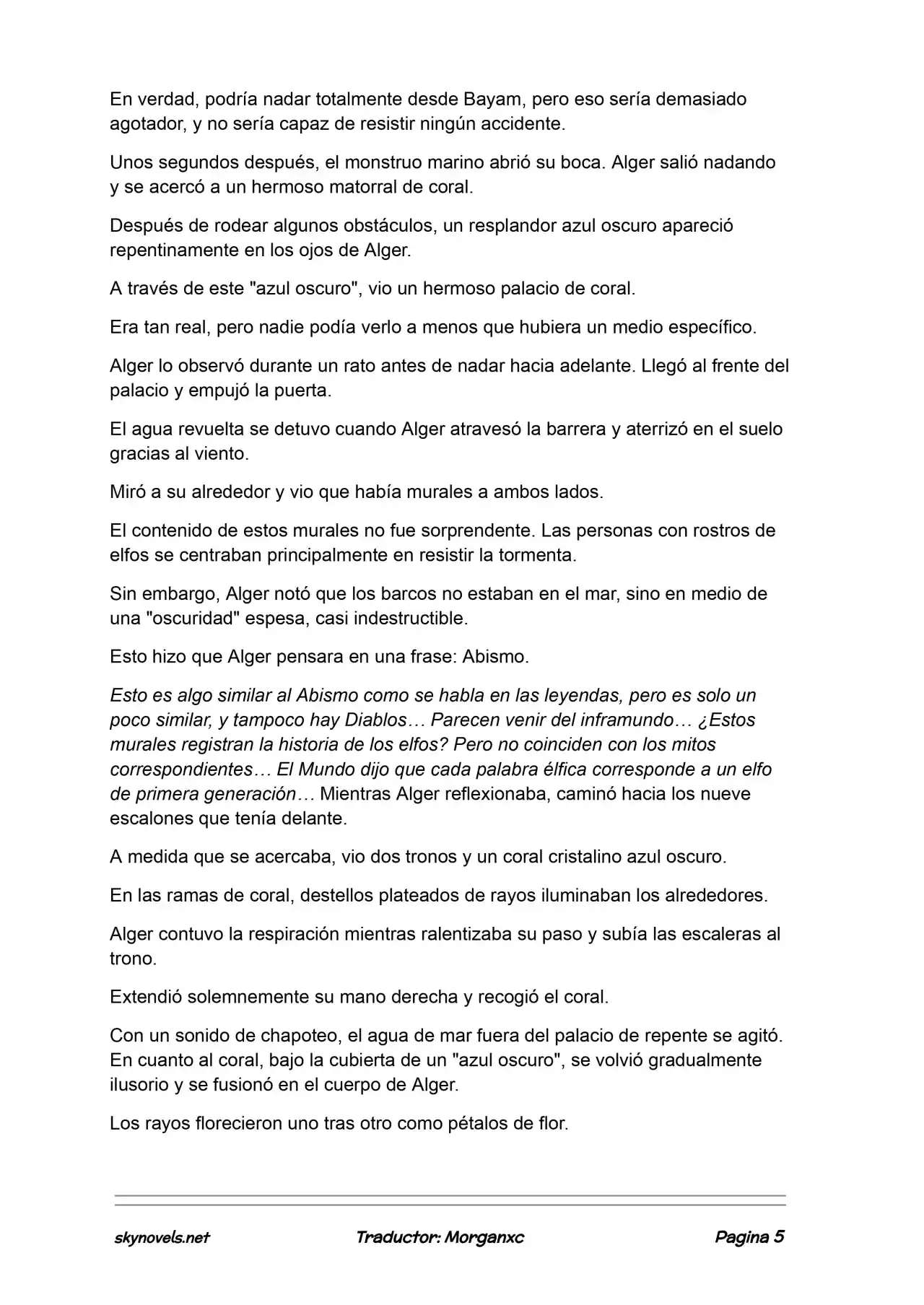 Lord Of The Mysteries (Novela) - Capítulo 1209 - Página 5 - LectorTMOo