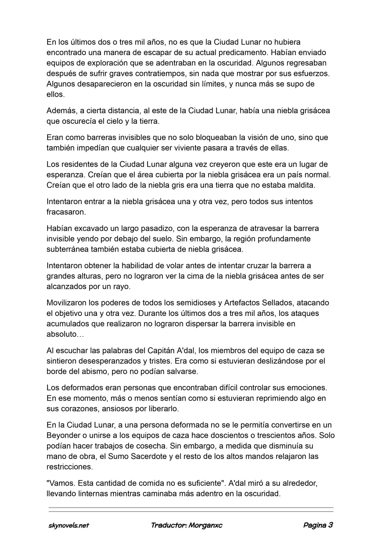 Lord Of The Mysteries (Novela) - Capítulo 1210 - Página 3 - LectorTMOo