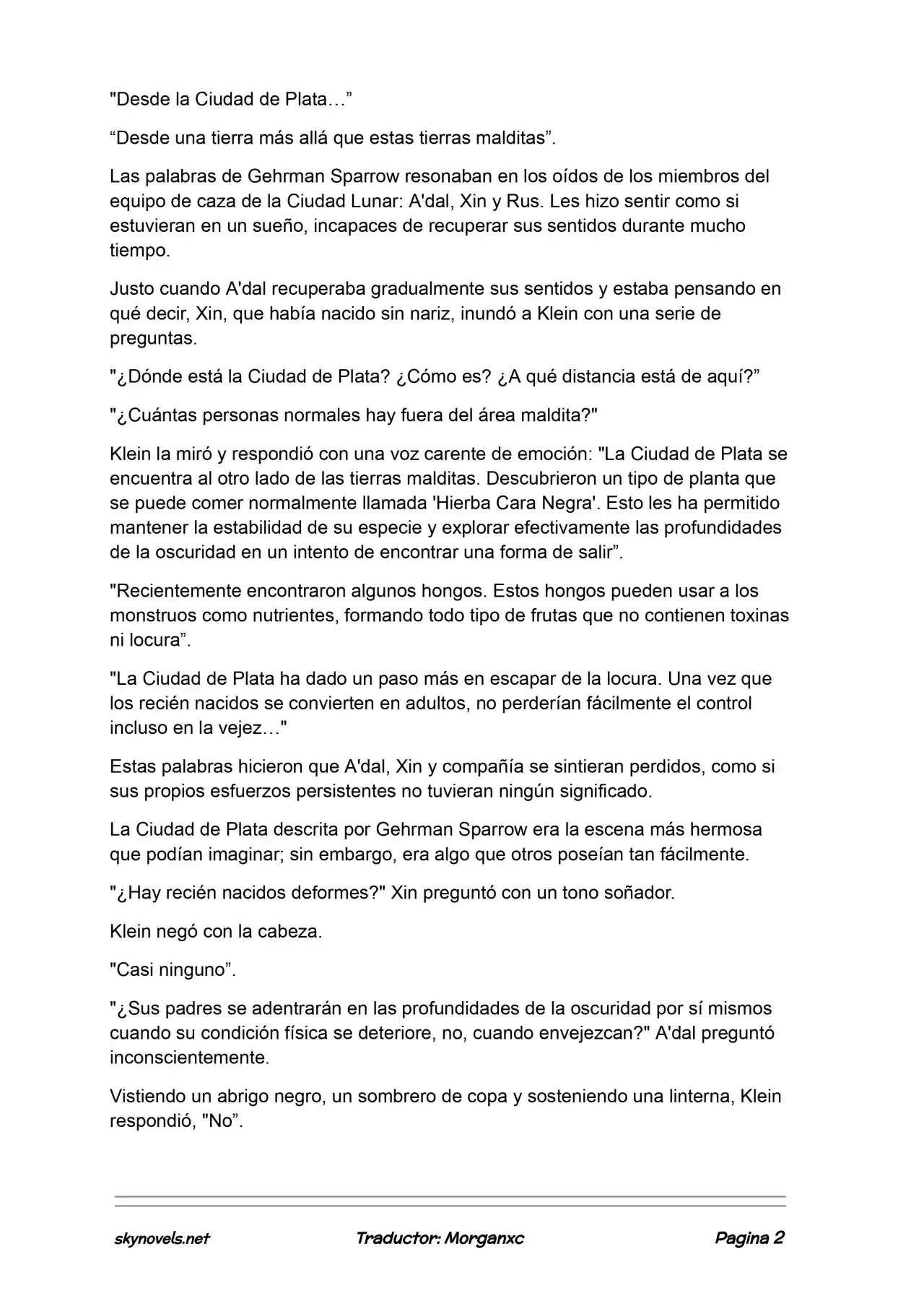 Lord Of The Mysteries (Novela) - Capítulo 1211 - Página 2 - LectorTMOo