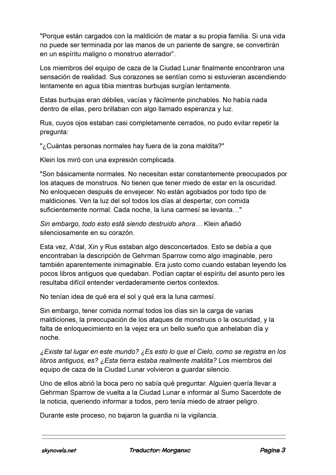 Lord Of The Mysteries (Novela) - Capítulo 1211 - Página 3 - LectorTMOo