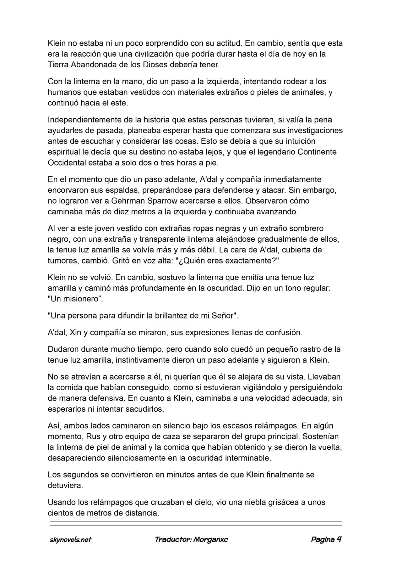 Lord Of The Mysteries (Novela) - Capítulo 1211 - Página 4 - LectorTMOo
