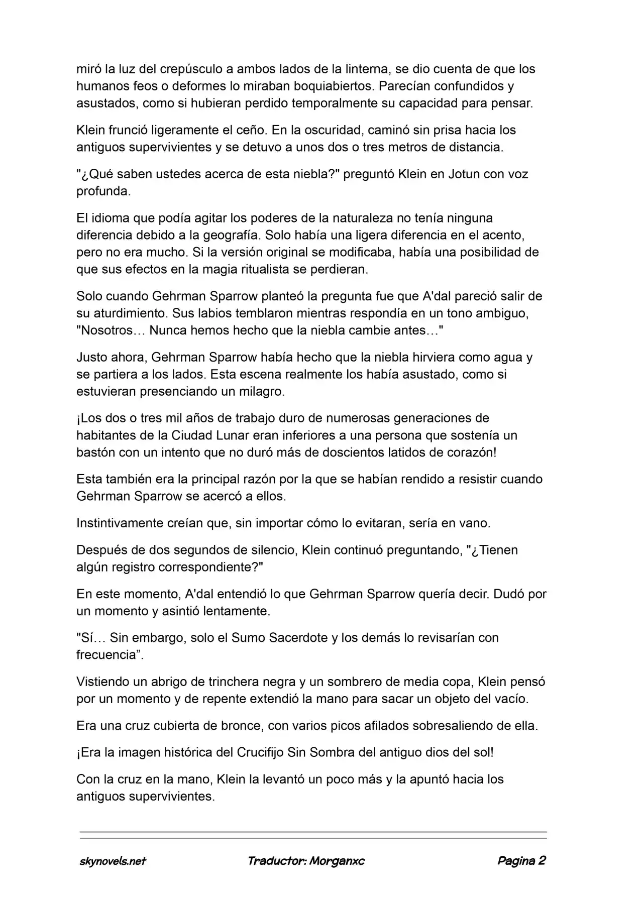 Lord Of The Mysteries (Novela) - Capítulo 1212 - Página 2 - LectorTMOo
