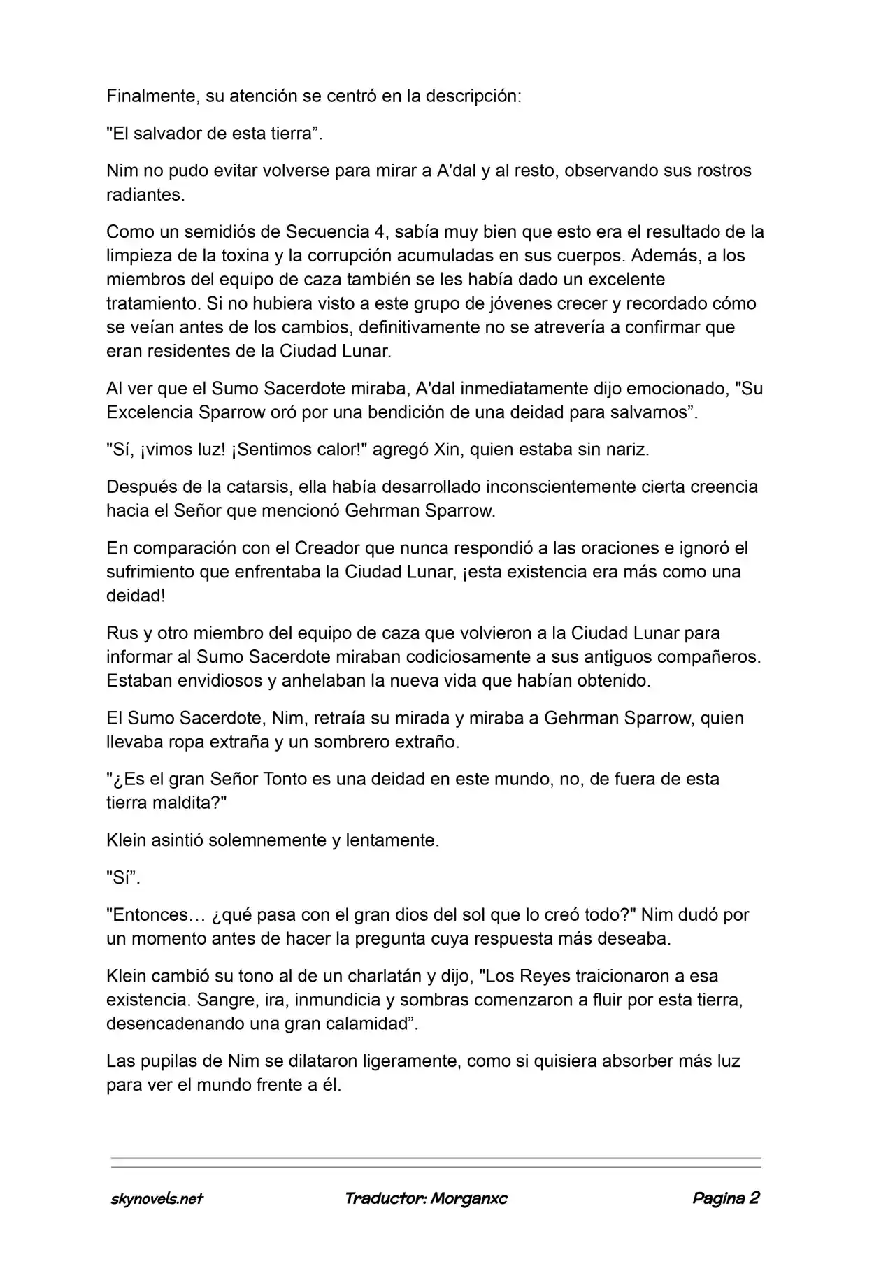 Lord Of The Mysteries (Novela) - Capítulo 1213 - Página 2 - LectorTMOo