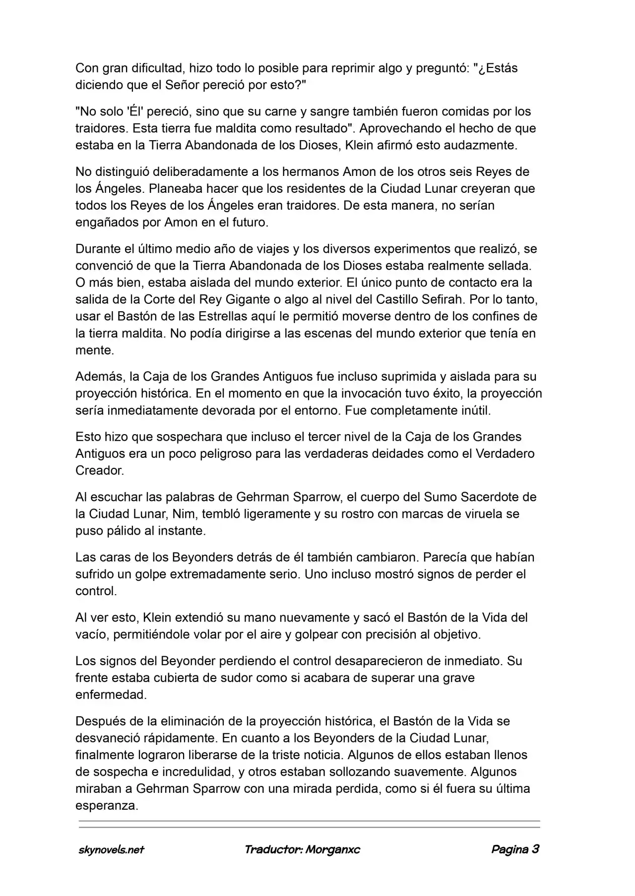 Lord Of The Mysteries (Novela) - Capítulo 1213 - Página 3 - LectorTMOo