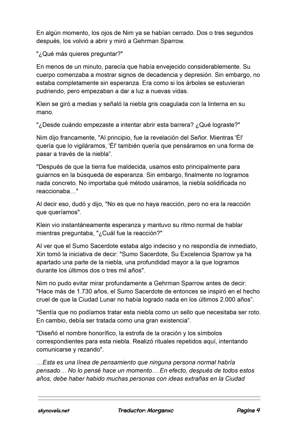 Lord Of The Mysteries (Novela) - Capítulo 1213 - Página 4 - LectorTMOo