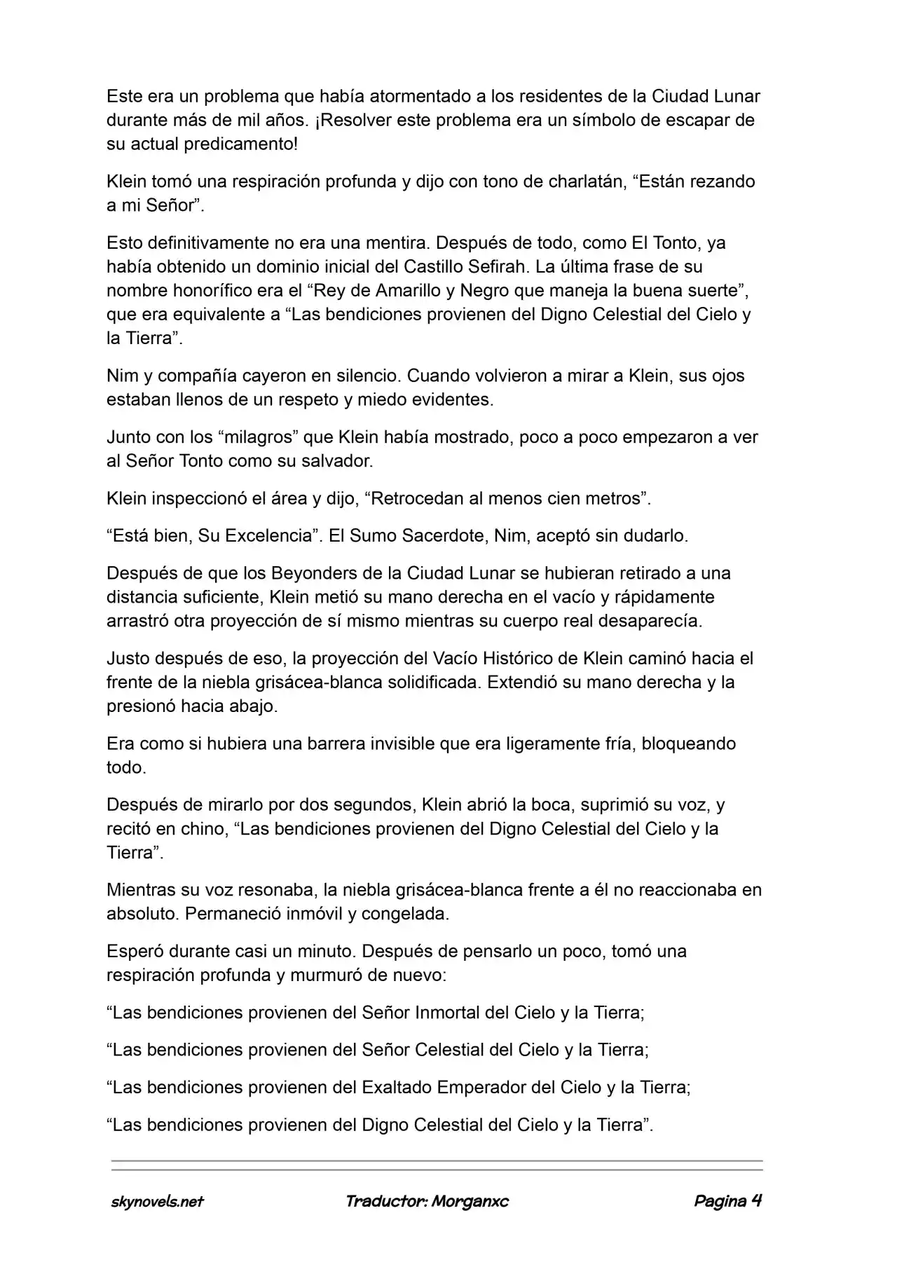 Lord Of The Mysteries (Novela) - Capítulo 1215 - Página 4 - LectorTMOo