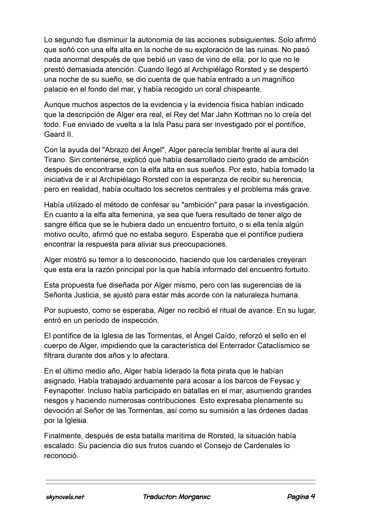 Lord Of The Mysteries (Novela) - Capítulo 1216 - Página 4 - LectorTMOo