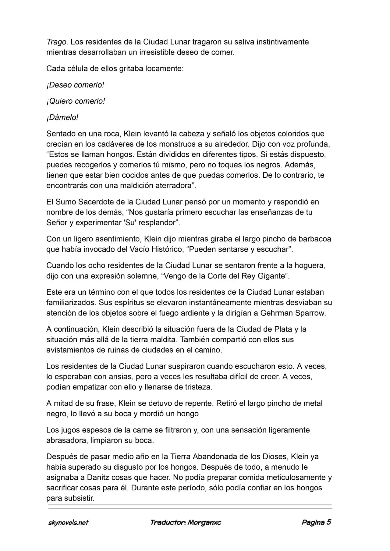 Lord Of The Mysteries (Novela) - Capítulo 1217 - Página 5 - LectorTMOo