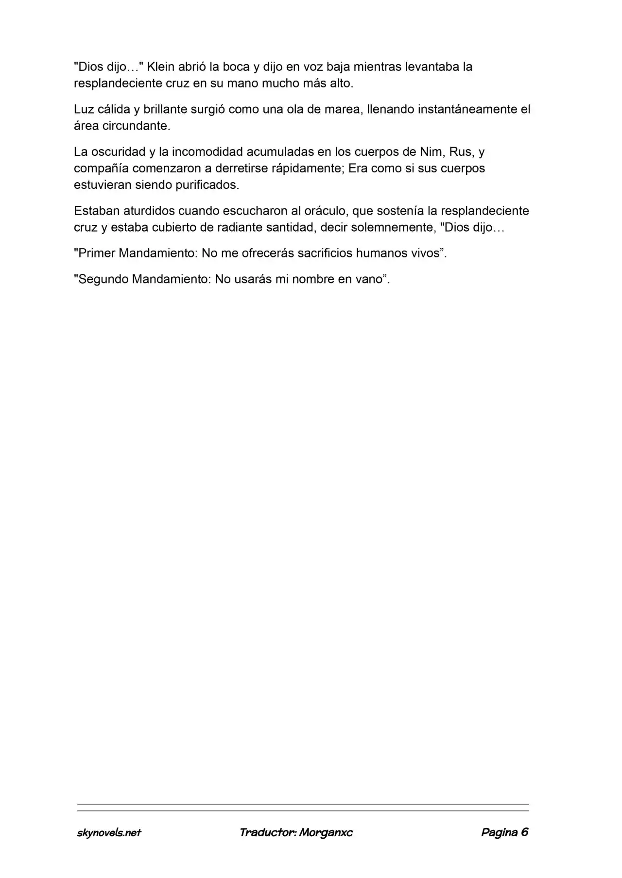 Lord Of The Mysteries (Novela) - Capítulo 1218 - Página 6 - LectorTMOo