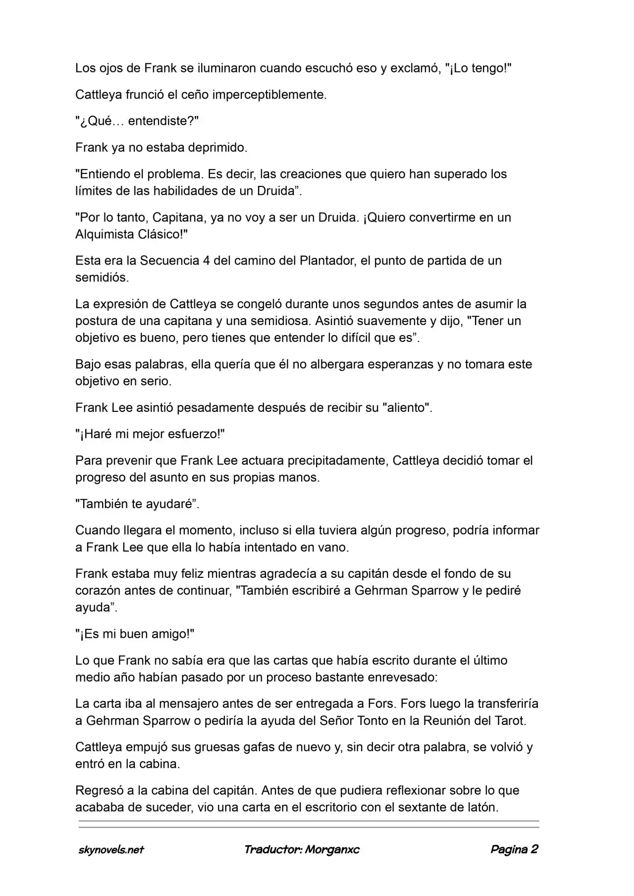 Lord Of The Mysteries (Novela) - Capítulo 1219 - Página 2 - LectorTMOo