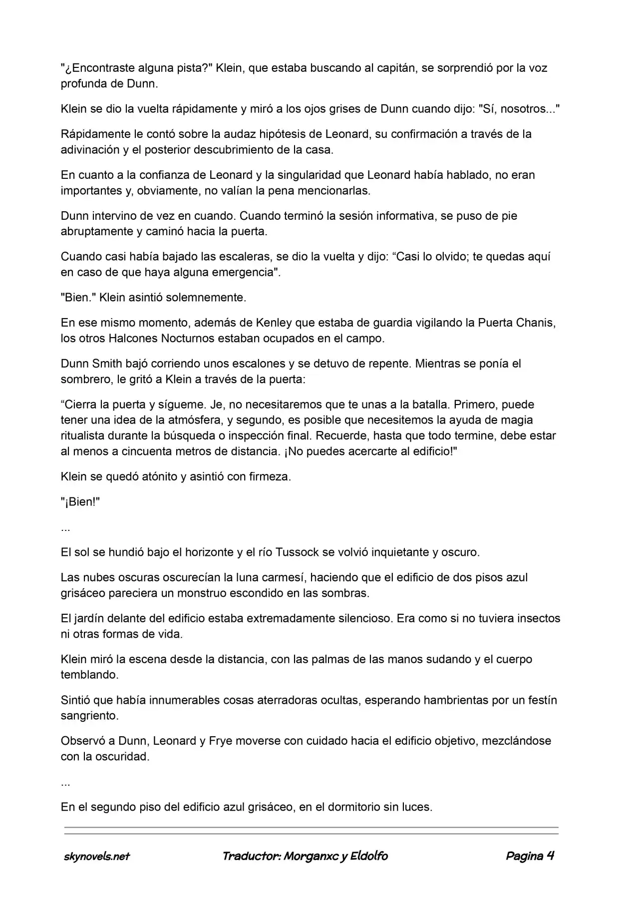 Lord Of The Mysteries (Novela) - Capítulo 122 - Página 4 - LectorTMOo