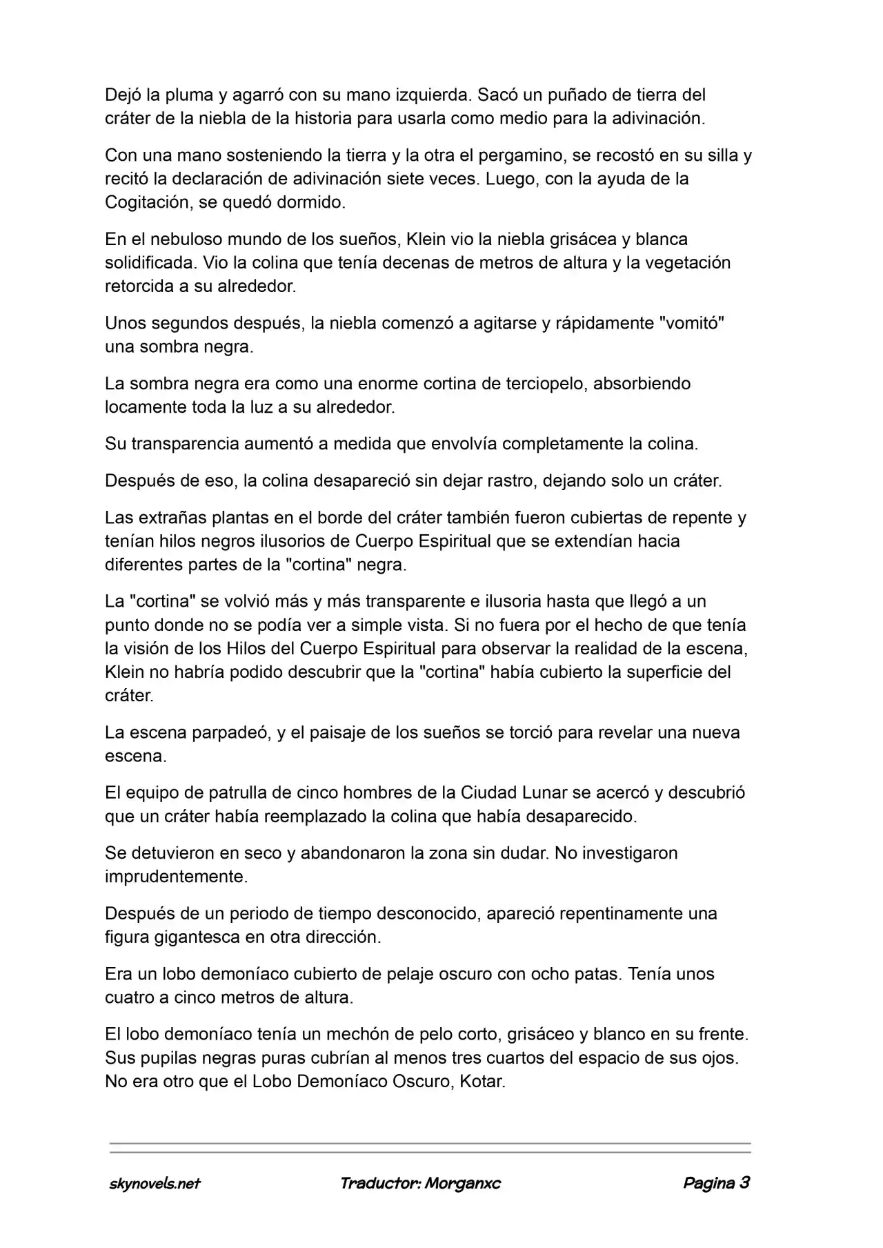 Lord Of The Mysteries (Novela) - Capítulo 1220 - Página 3 - LectorTMOo