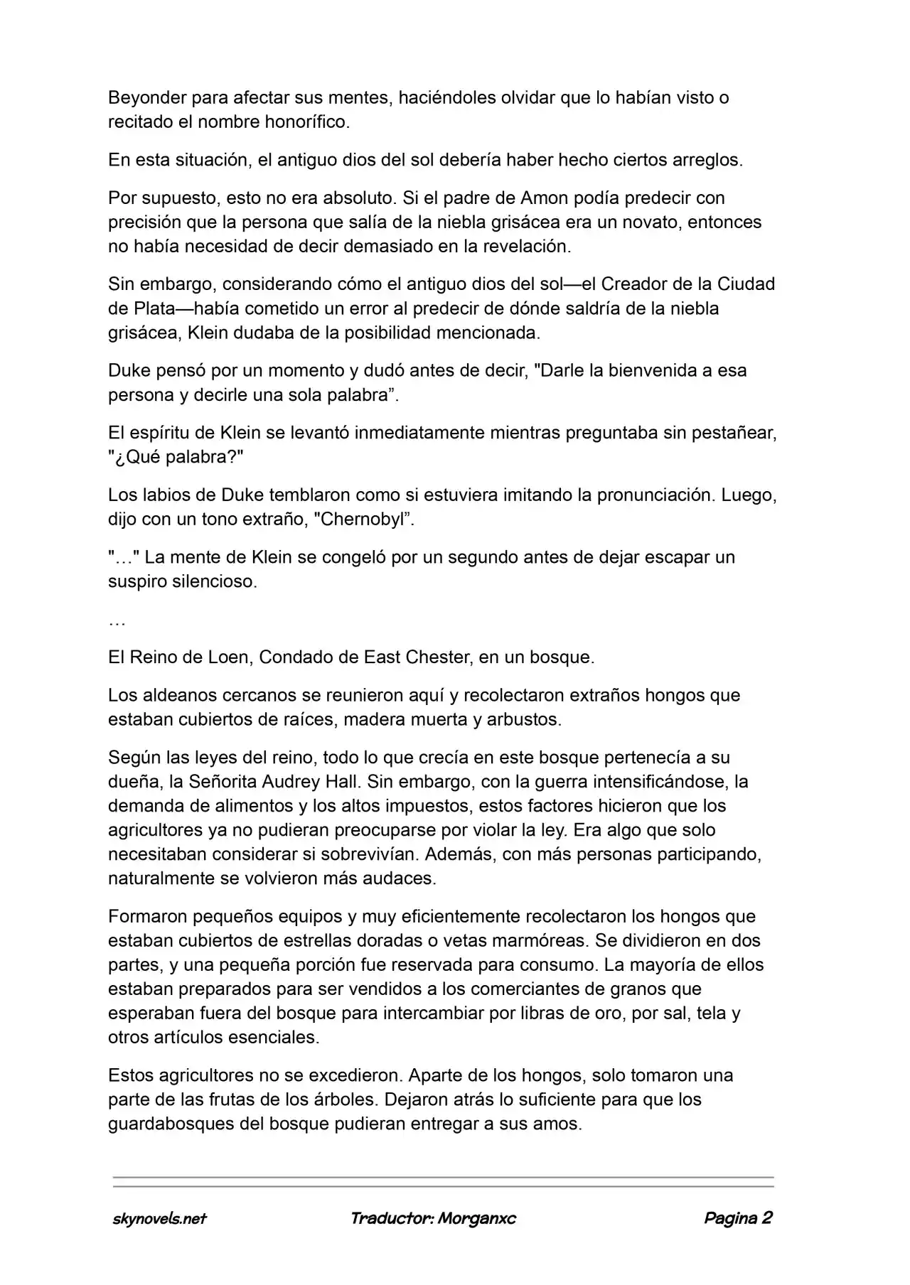 Lord Of The Mysteries (Novela) - Capítulo 1221 - Página 2 - LectorTMOo