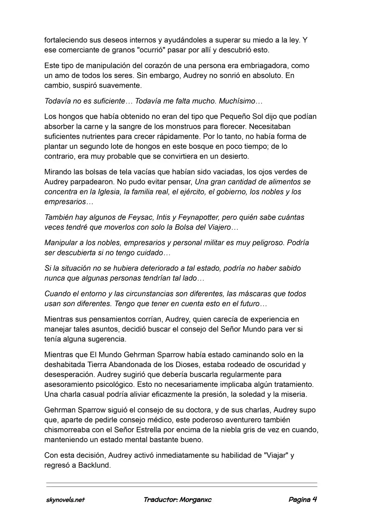Lord Of The Mysteries (Novela) - Capítulo 1221 - Página 4 - LectorTMOo