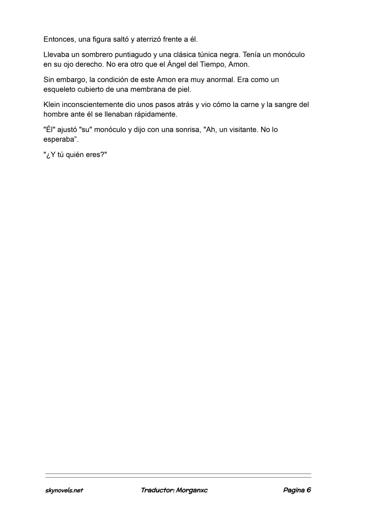 Lord Of The Mysteries (Novela) - Capítulo 1222 - Página 6 - LectorTMOo