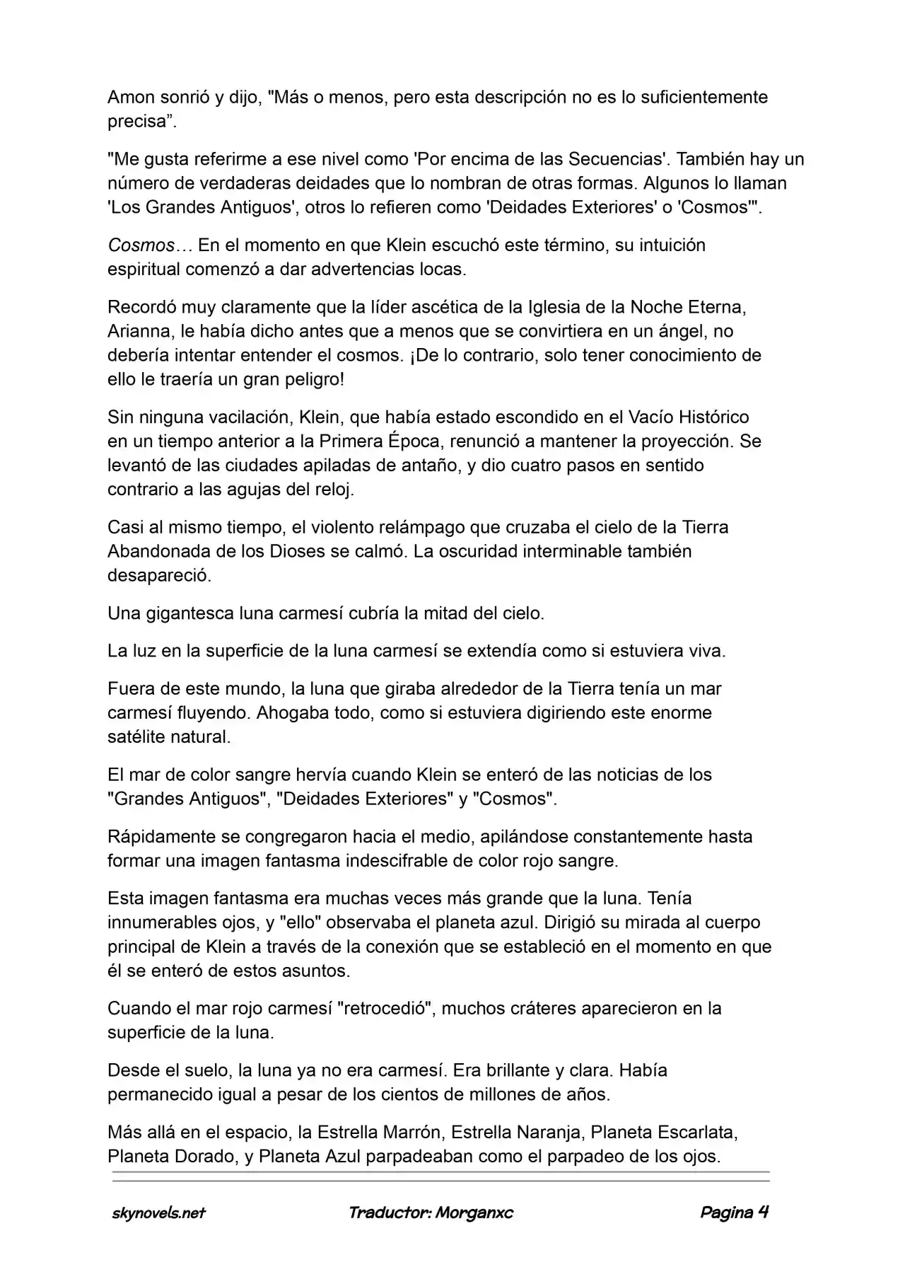 Lord Of The Mysteries (Novela) - Capítulo 1223 - Página 4 - LectorTMOo