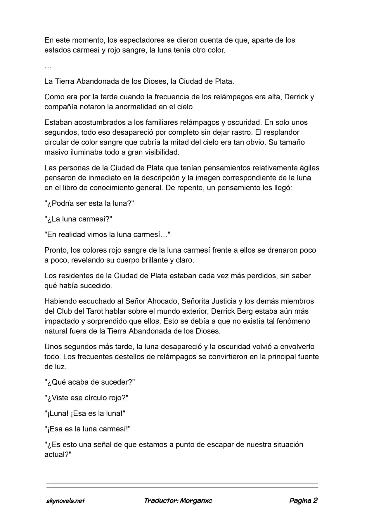 Lord Of The Mysteries (Novela) - Capítulo 1224 - Página 2 - LectorTMOo