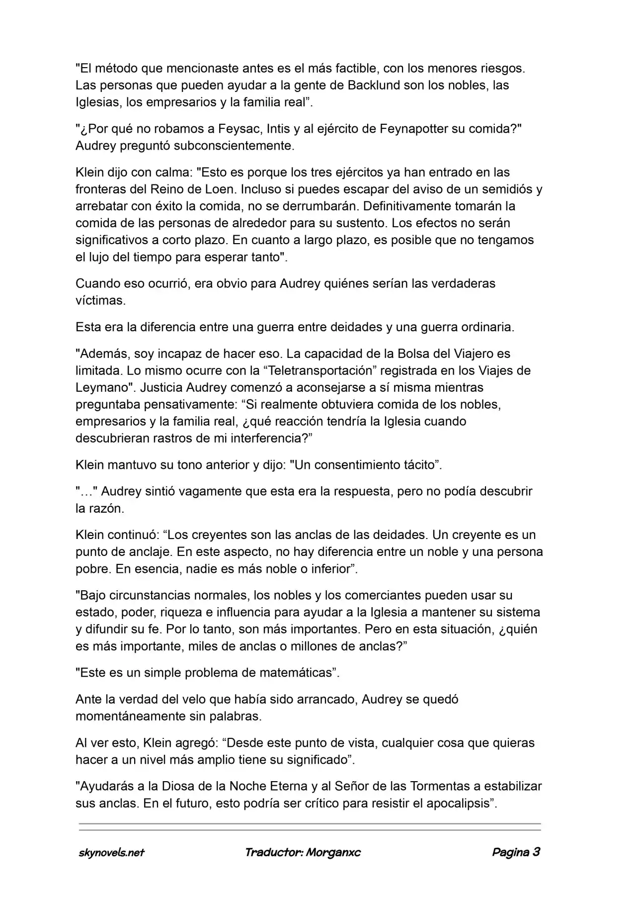 Lord Of The Mysteries (Novela) - Capítulo 1225 - Página 3 - LectorTMOo