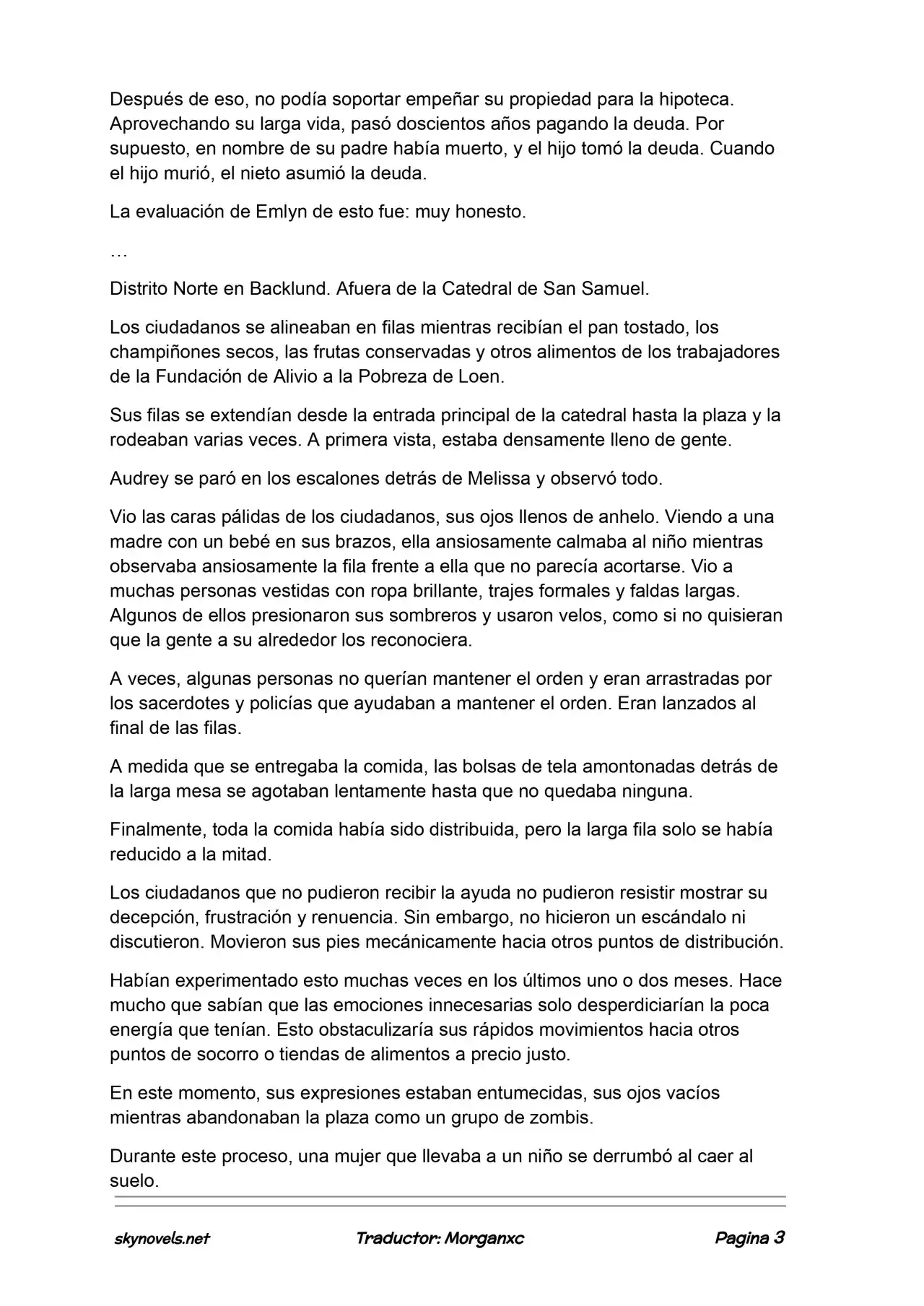 Lord Of The Mysteries (Novela) - Capítulo 1226 - Página 3 - LectorTMOo