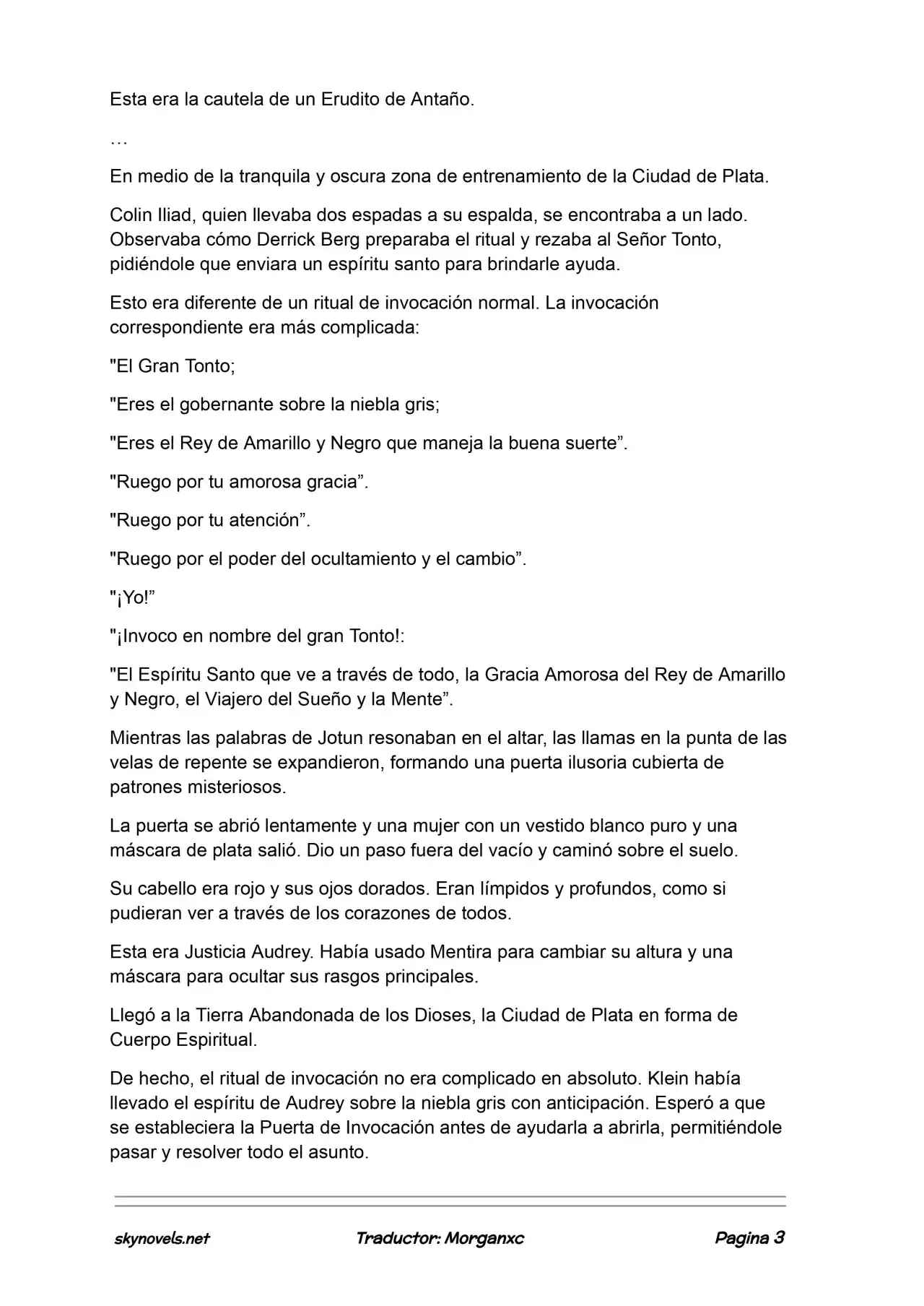 Lord Of The Mysteries (Novela) - Capítulo 1227 - Página 3 - LectorTMOo