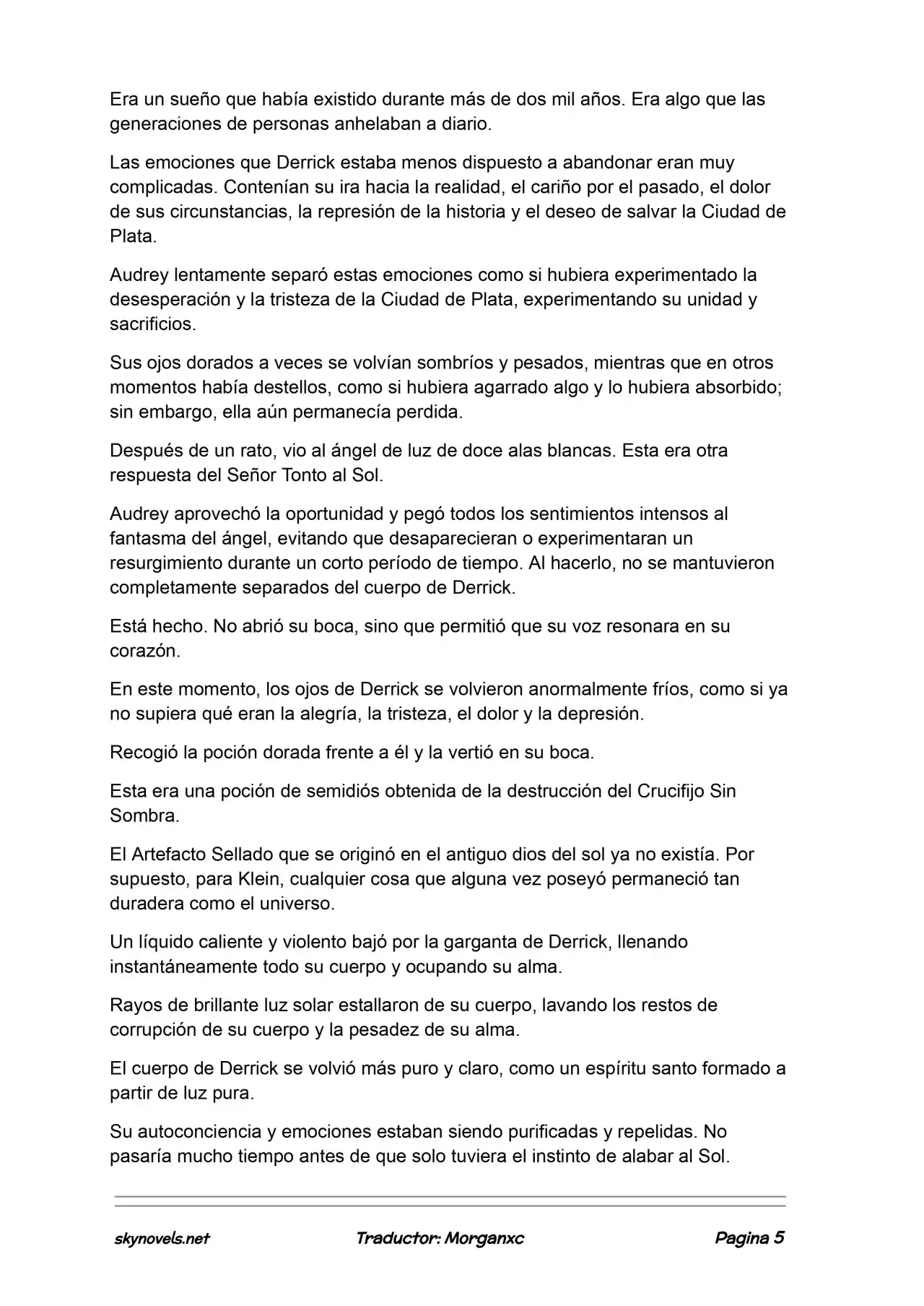 Lord Of The Mysteries (Novela) - Capítulo 1227 - Página 5 - LectorTMOo
