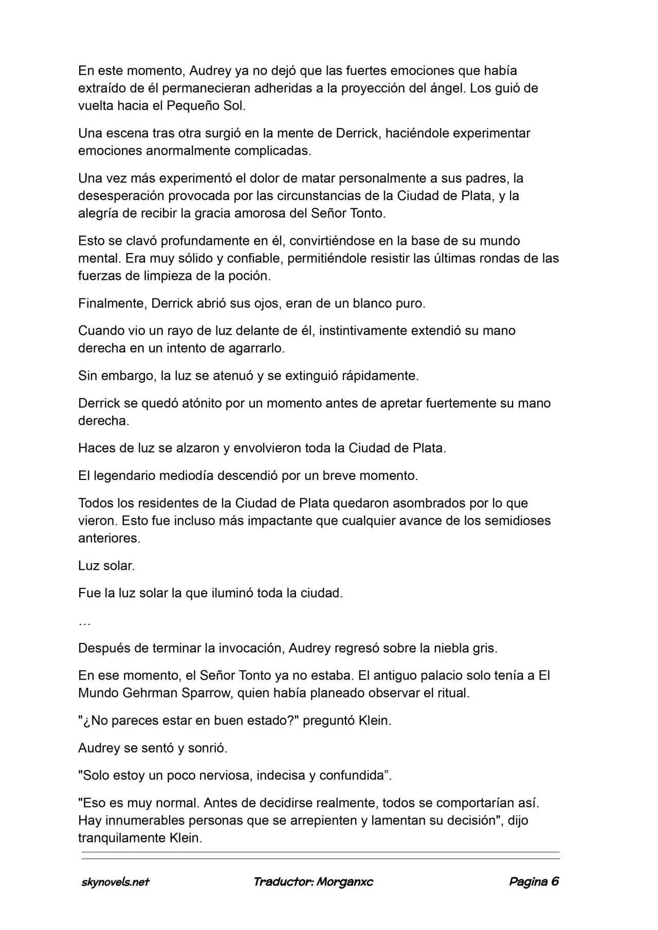 Lord Of The Mysteries (Novela) - Capítulo 1227 - Página 6 - LectorTMOo