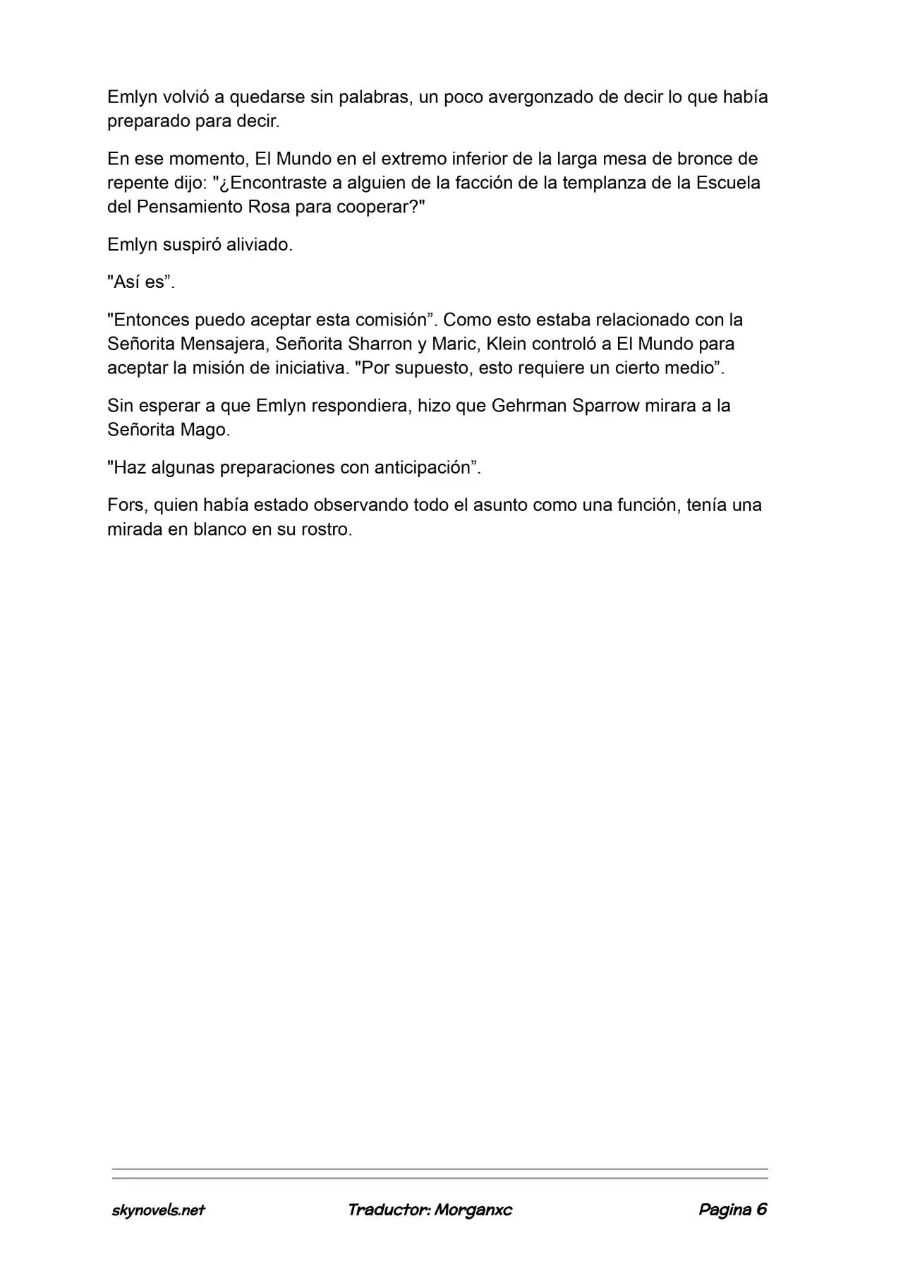 Lord Of The Mysteries (Novela) - Capítulo 1228 - Página 6 - LectorTMOo
