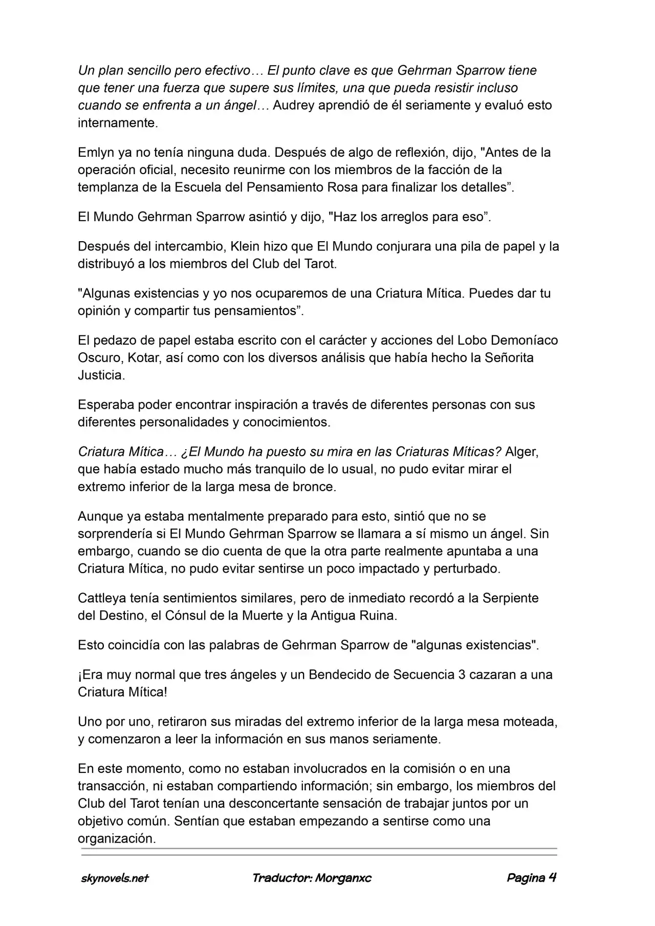 Lord Of The Mysteries (Novela) - Capítulo 1229 - Página 4 - LectorTMOo