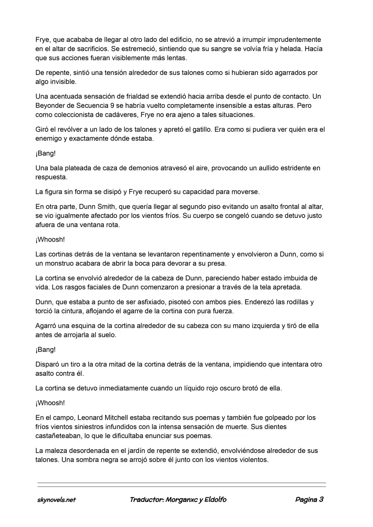 Lord Of The Mysteries (Novela) - Capítulo 123 - Página 3 - LectorTMOo