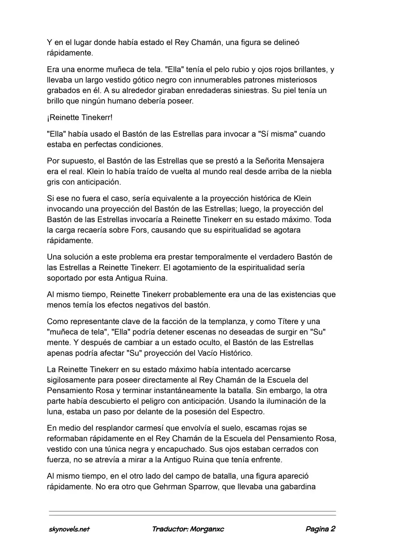 Lord Of The Mysteries (Novela) - Capítulo 1233 - Página 2 - LectorTMOo