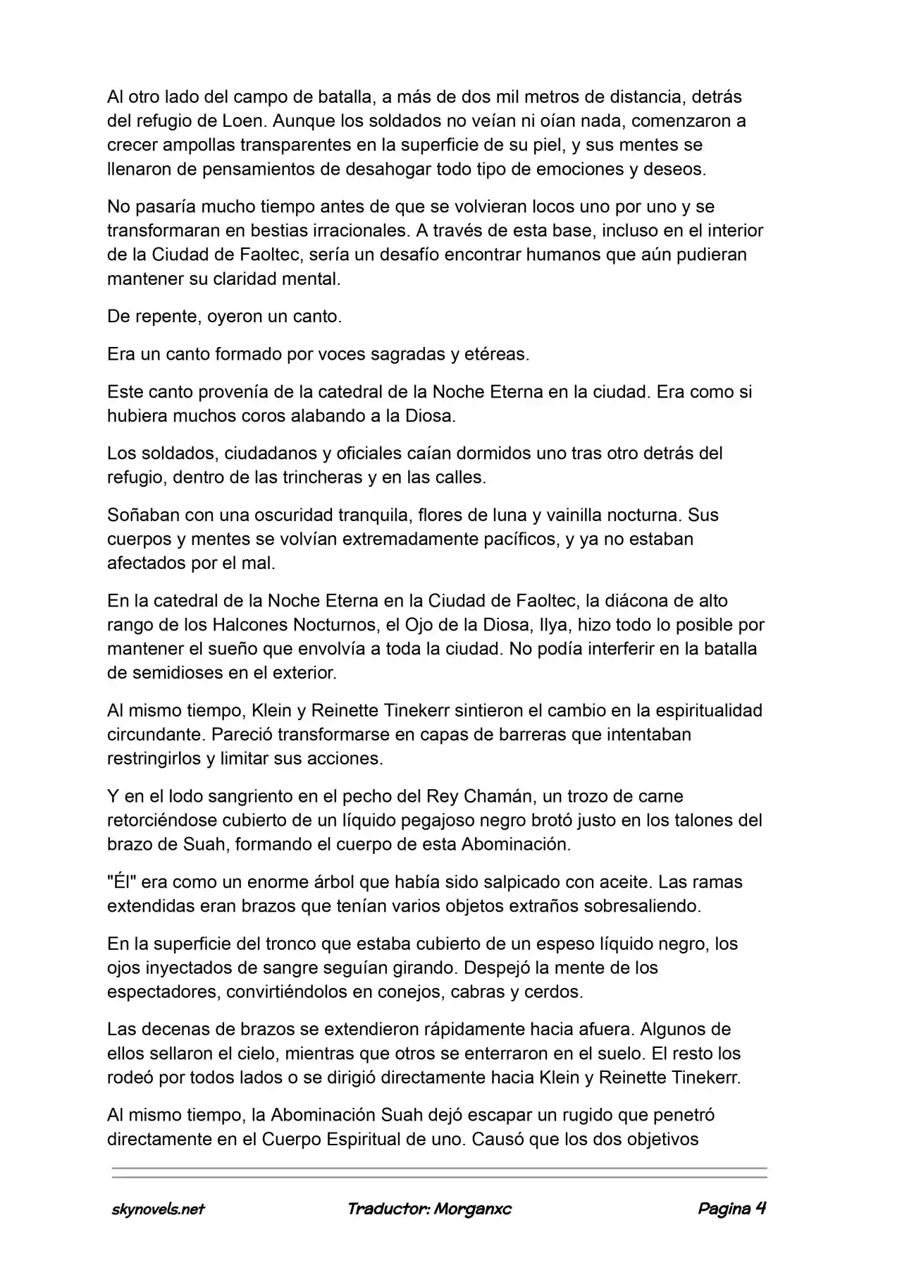 Lord Of The Mysteries (Novela) - Capítulo 1234 - Página 4 - LectorTMOo