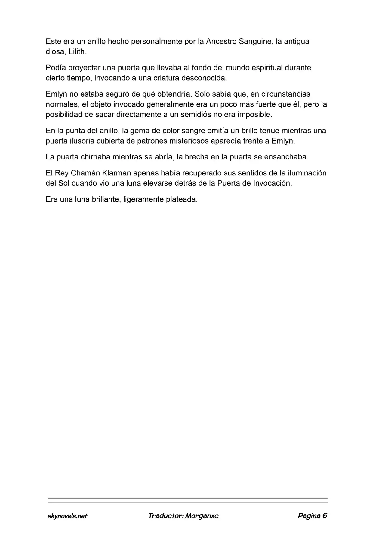 Lord Of The Mysteries (Novela) - Capítulo 1235 - Página 6 - LectorTMOo