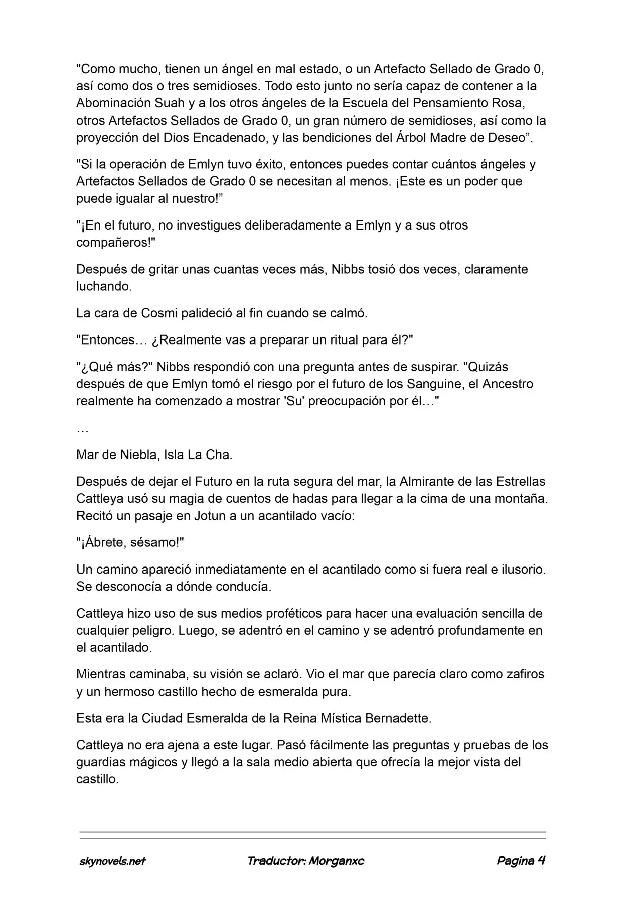 Lord Of The Mysteries (Novela) - Capítulo 1238 - Página 4 - LectorTMOo