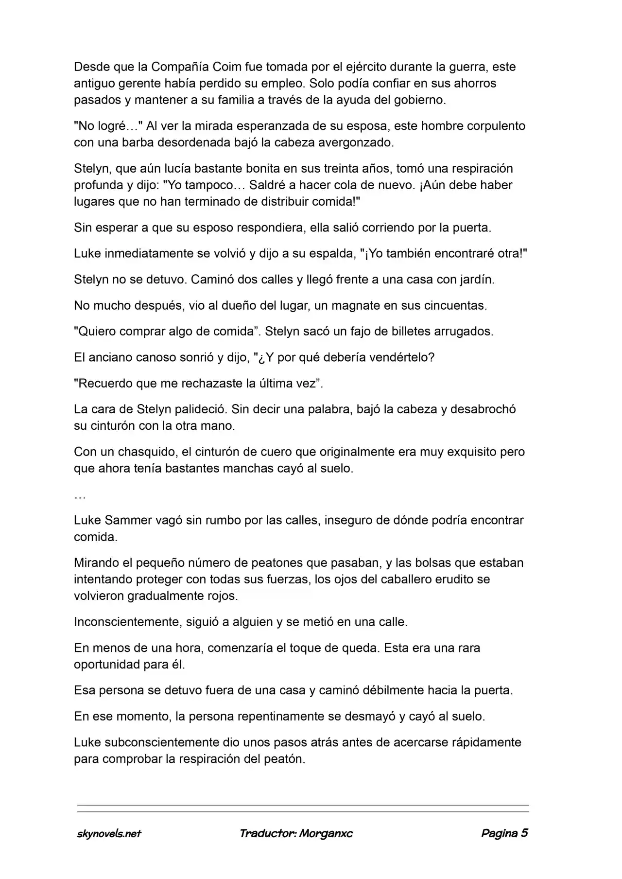 Lord Of The Mysteries (Novela) - Capítulo 1239 - Página 5 - LectorTMOo