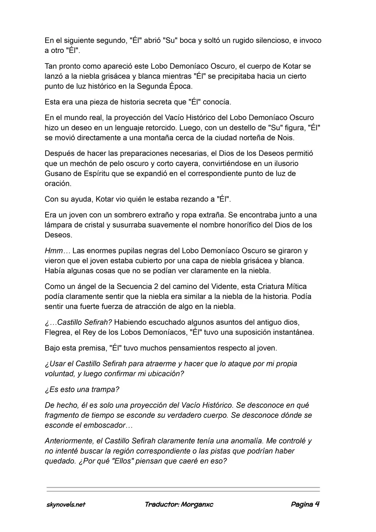 Lord Of The Mysteries (Novela) - Capítulo 1242 - Página 4 - LectorTMOo
