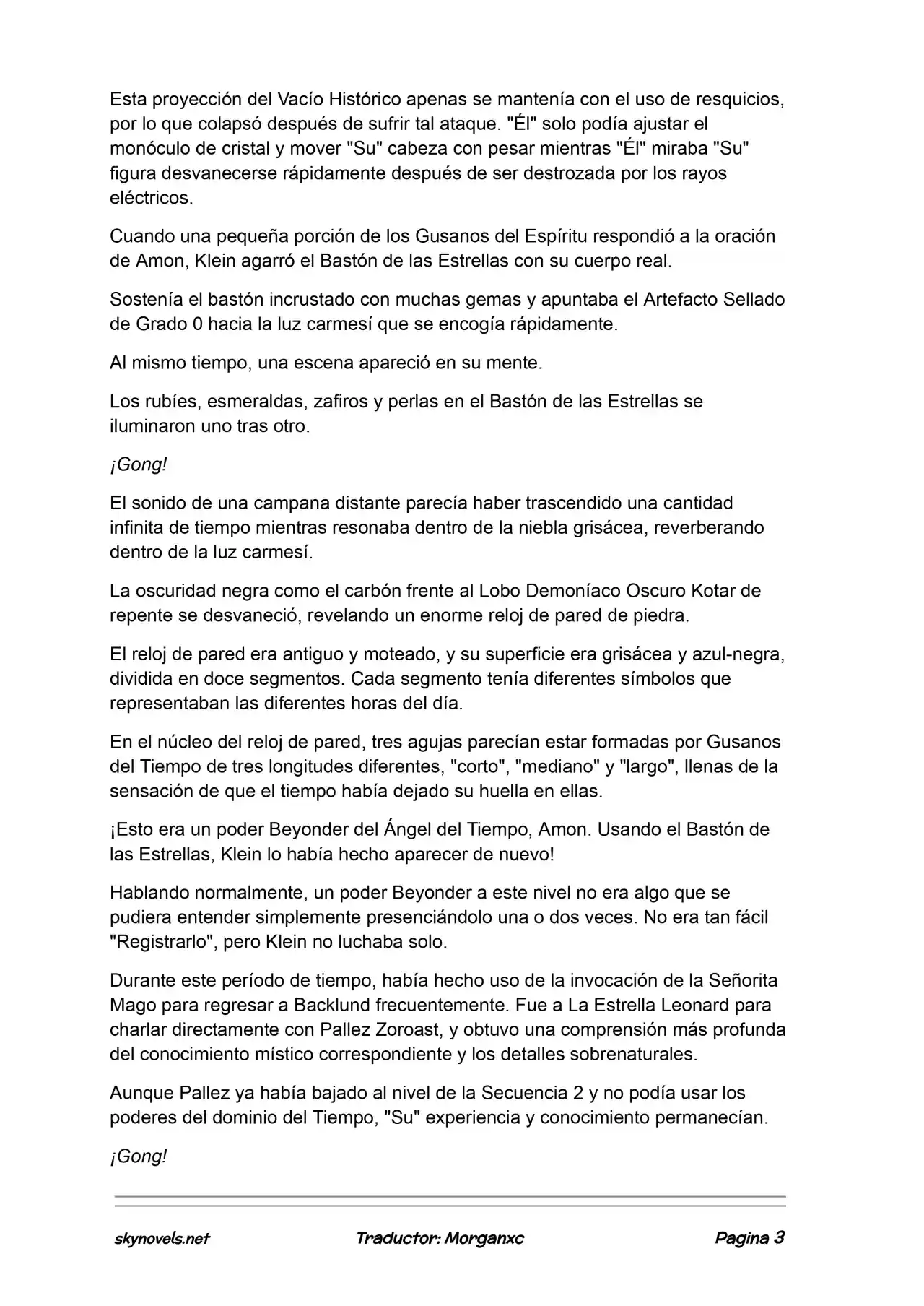 Lord Of The Mysteries (Novela) - Capítulo 1243 - Página 3 - LectorTMOo