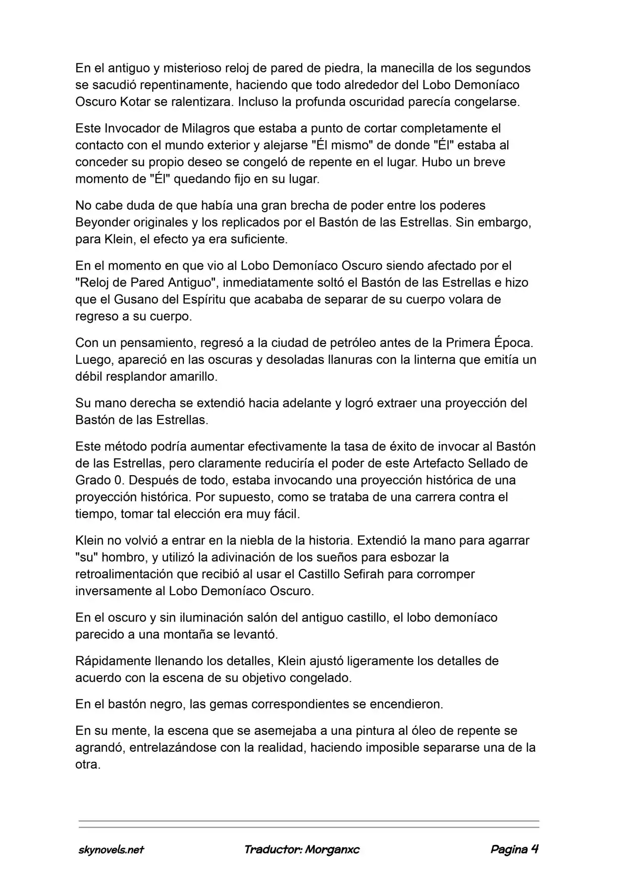 Lord Of The Mysteries (Novela) - Capítulo 1243 - Página 4 - LectorTMOo