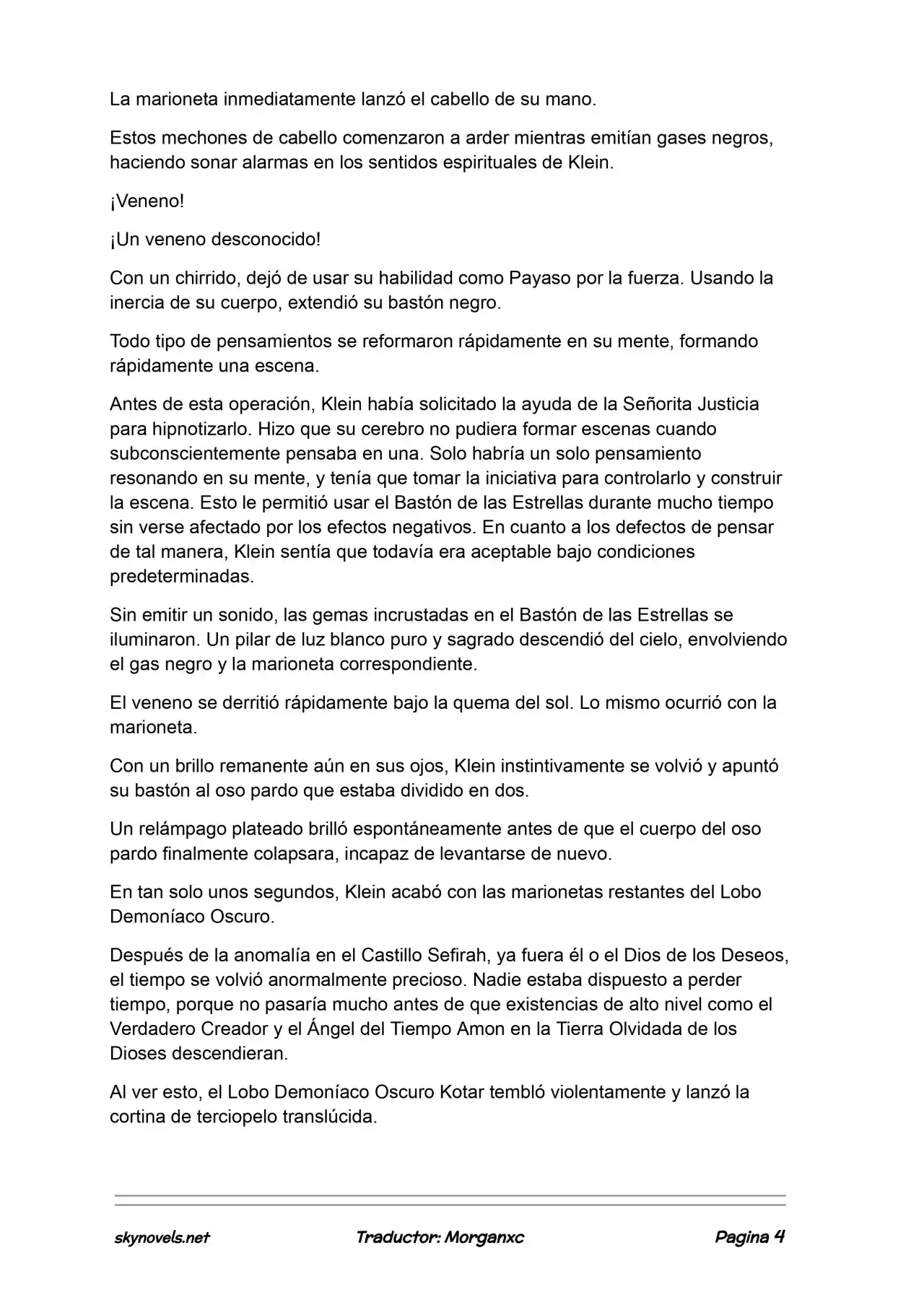 Lord Of The Mysteries (Novela) - Capítulo 1245 - Página 4 - LectorTMOo